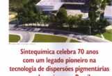 Sintequímica 70 anos – Revista Tintas & Vernizes